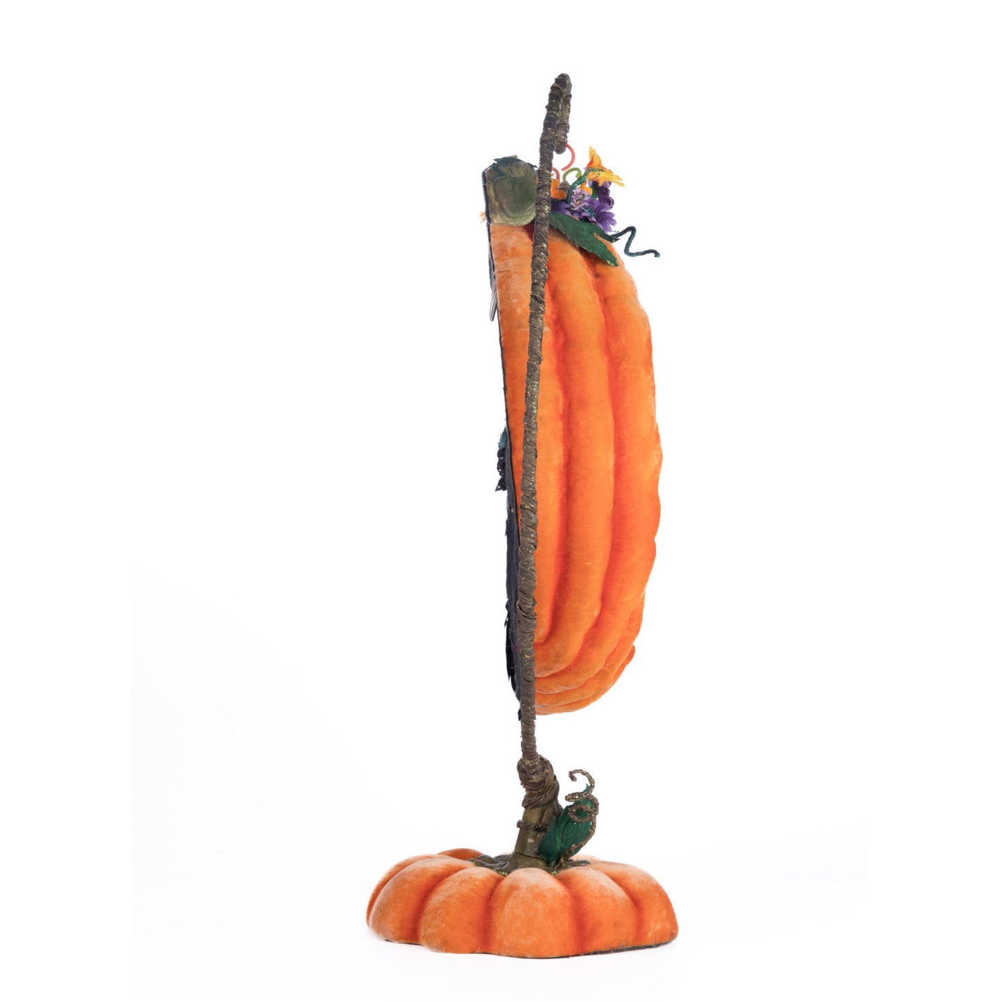 Jacks And Cats 2024 Pumpkin Moon Witch Wall Piece Or Tabletop, 27.5-Inch