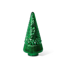 Load image into Gallery viewer, Park Hill Connecticut Cheer Festive Green Glass Lighted Christmas Tree