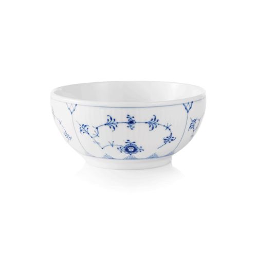 Royal Copenhagen Blue Fluted Plain Bowl, 1 Pint, Porcelain
