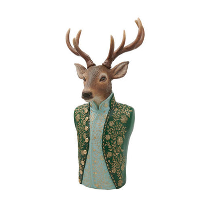 December Diamonds Winter Melody Regal Stag Deer Figurine
