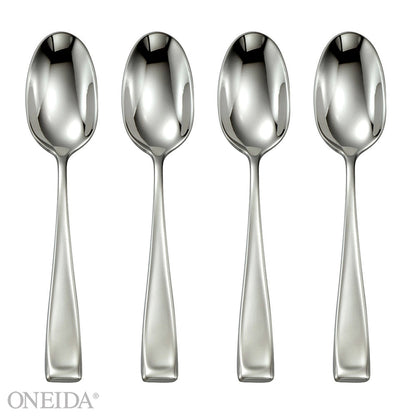 Oneida Moda Set Of 4 Teaspoons.