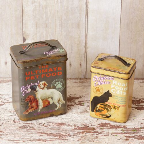 Your Heart's Delight Tins - Dog & Cat Food, Metal
