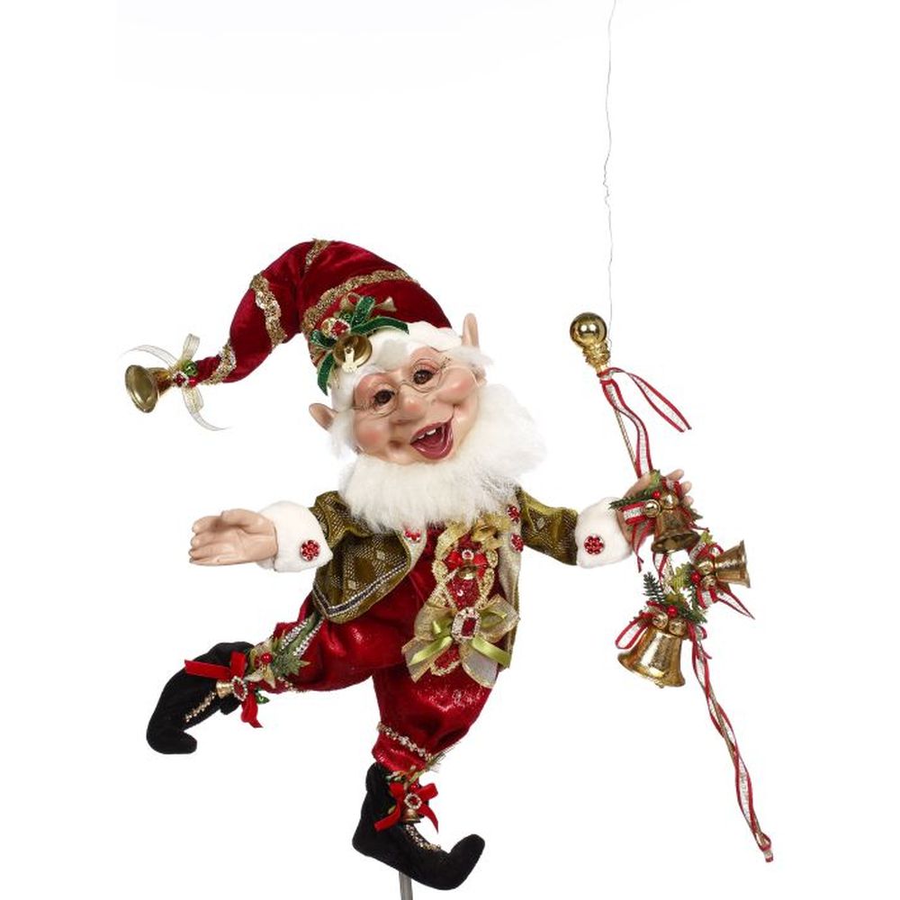 Mark Roberts Christmas 2023 Bell Ringer Elf Figurine