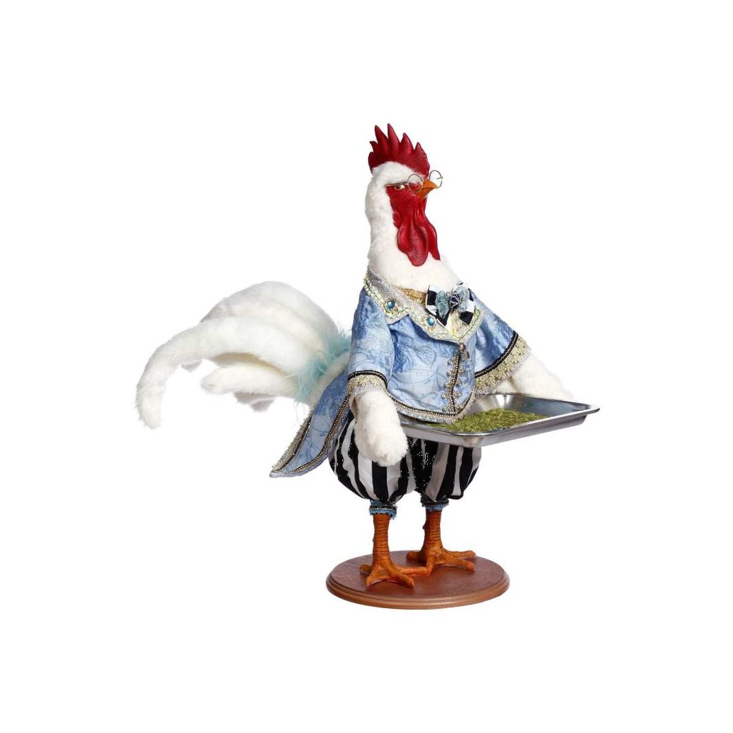 Mark Roberts Spring 2024 Rooster Server Figurine - 24.5 Inches
