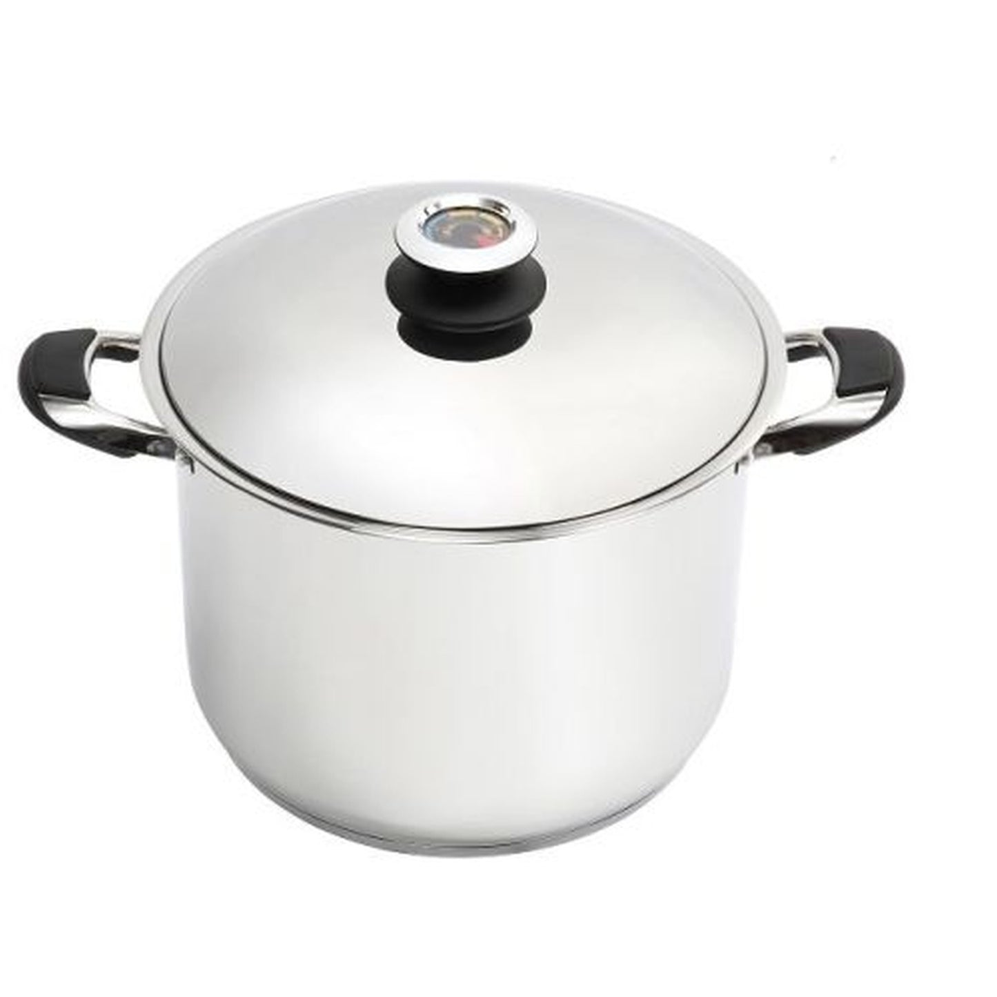 Lorenzo Stainless Steel 24 Qt Stock Pot Design By Valenti, Stainless Steel