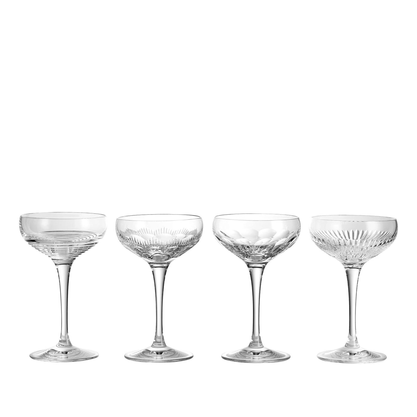 Waterford Mixology Rum Coupe 4floz, Set of 4