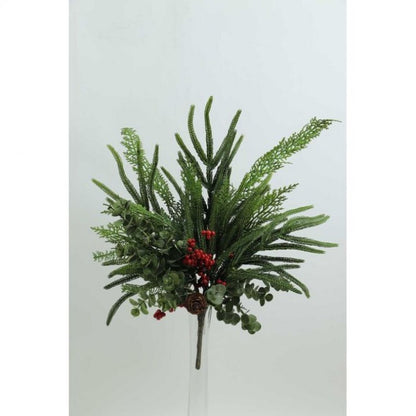 Regency 19" Real Touch Mixed Evergreen With Berry Bundle