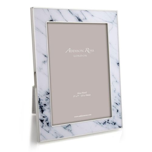 Addison Ross 24mm White Marble