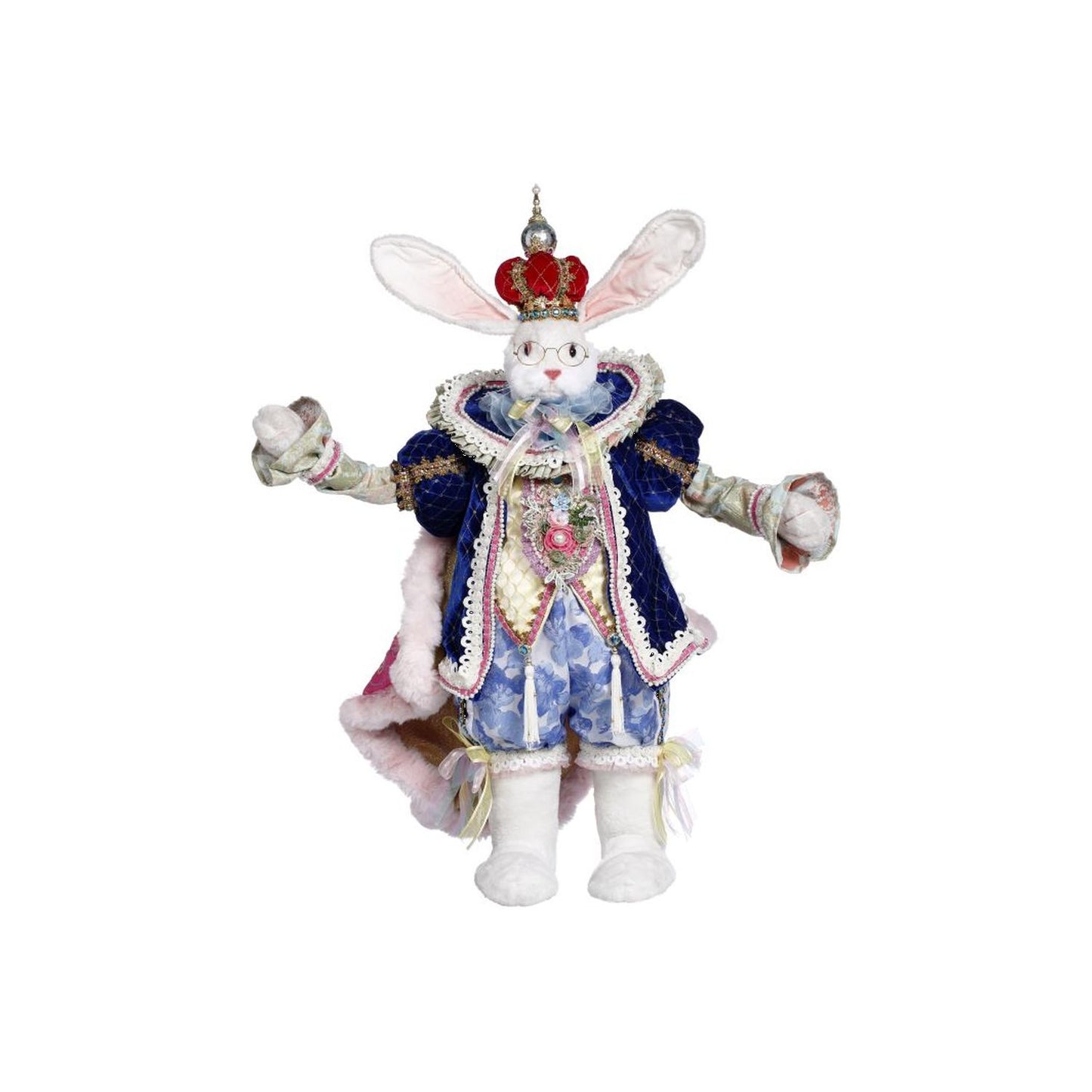 Mark Roberts Spring 2024 King of Hearts Rabbit Figurine - 36 Inches