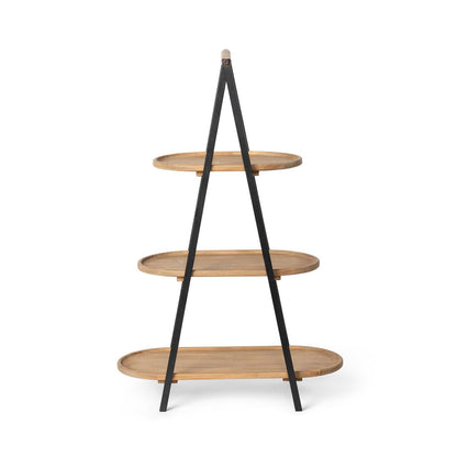 Park Hill Collection Wooden 3-Tiered Server