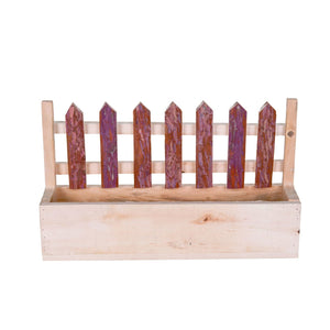 Transpac Picket Fence Garden Container