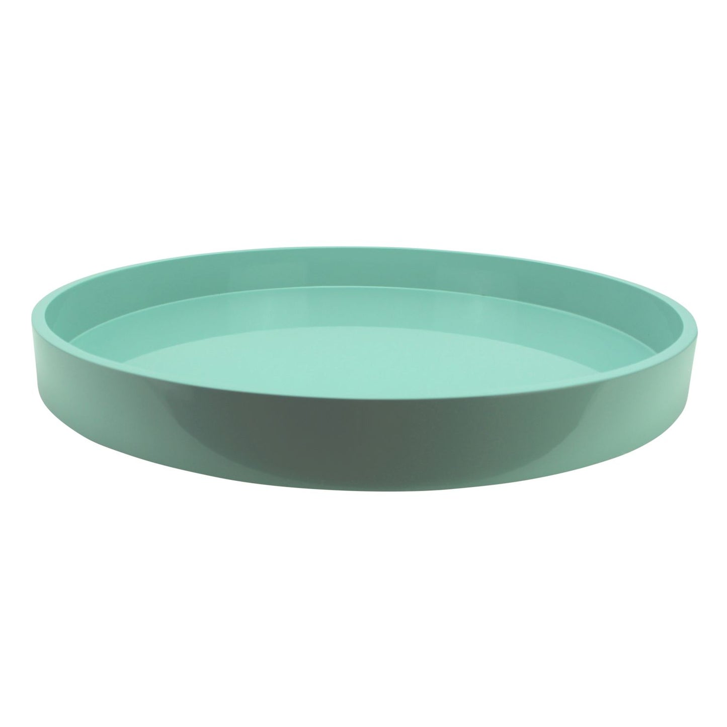 Addison Ross 20X20 Straight Sided Round Large Lacquered Tray
