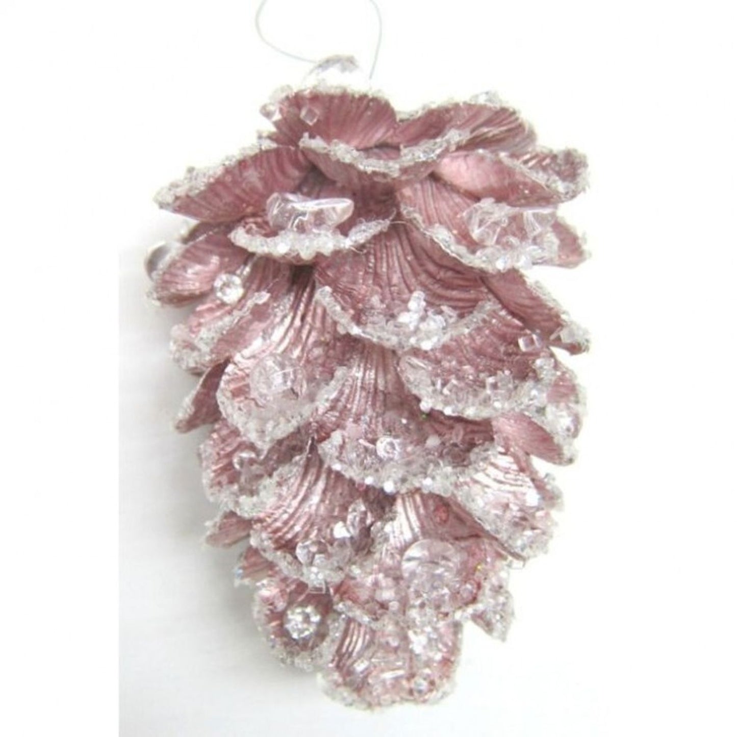 Regency International 5.5" Jewel Encrusted Pinecone Ornament
