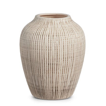 Load image into Gallery viewer, Raz Imports 2024 Natural Appeal Ribbed Vase