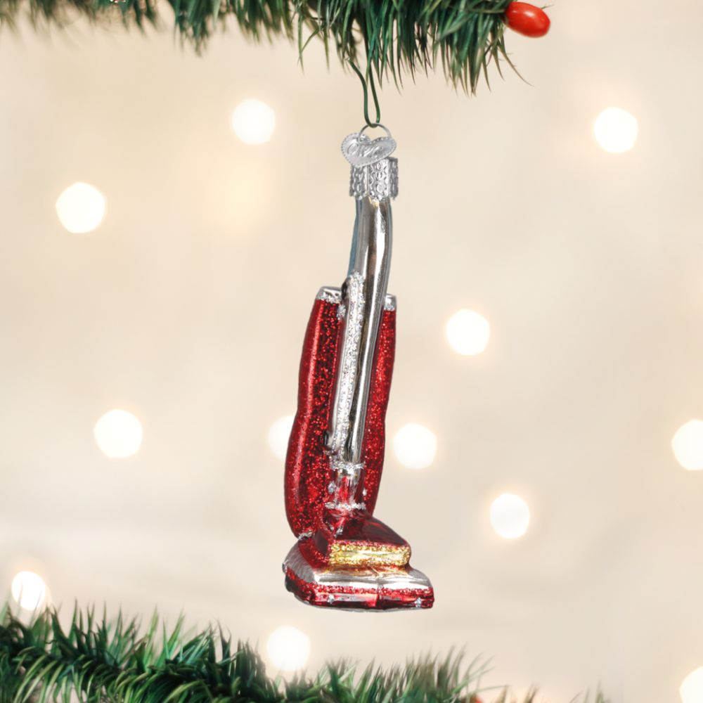 Old World Christmas Upright Vacuum Ornament.