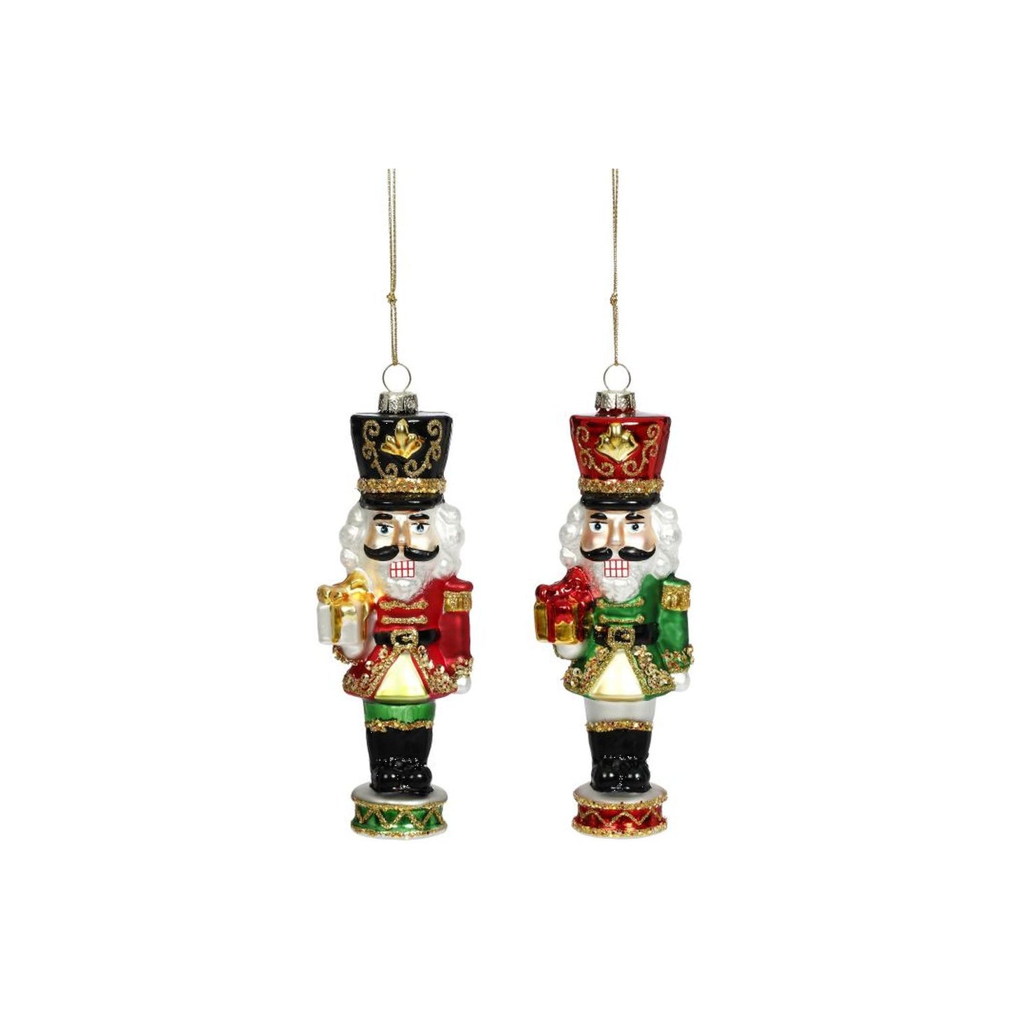 Mark Roberts Christmas 2024 Gift Giving Nutcracker, Assortment Of 2 - 5 Inches
