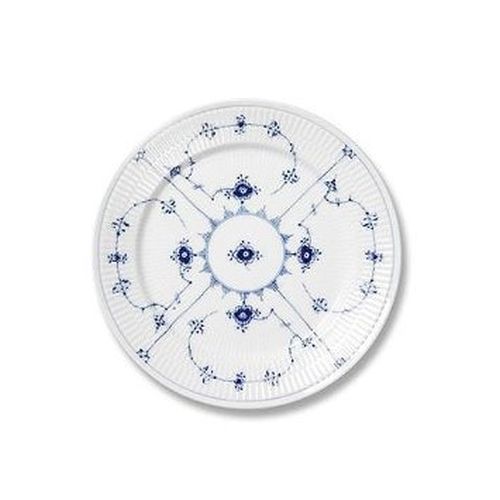 Royal Copenhagen Blue Fluted Plain Dessert/Salad Plate, 7.5 inches, Porcelain