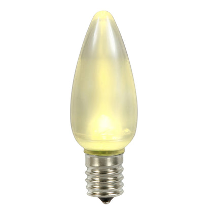 Vickerman C9 Ceramic LED Warm White Bulb, package of 25, Plastic