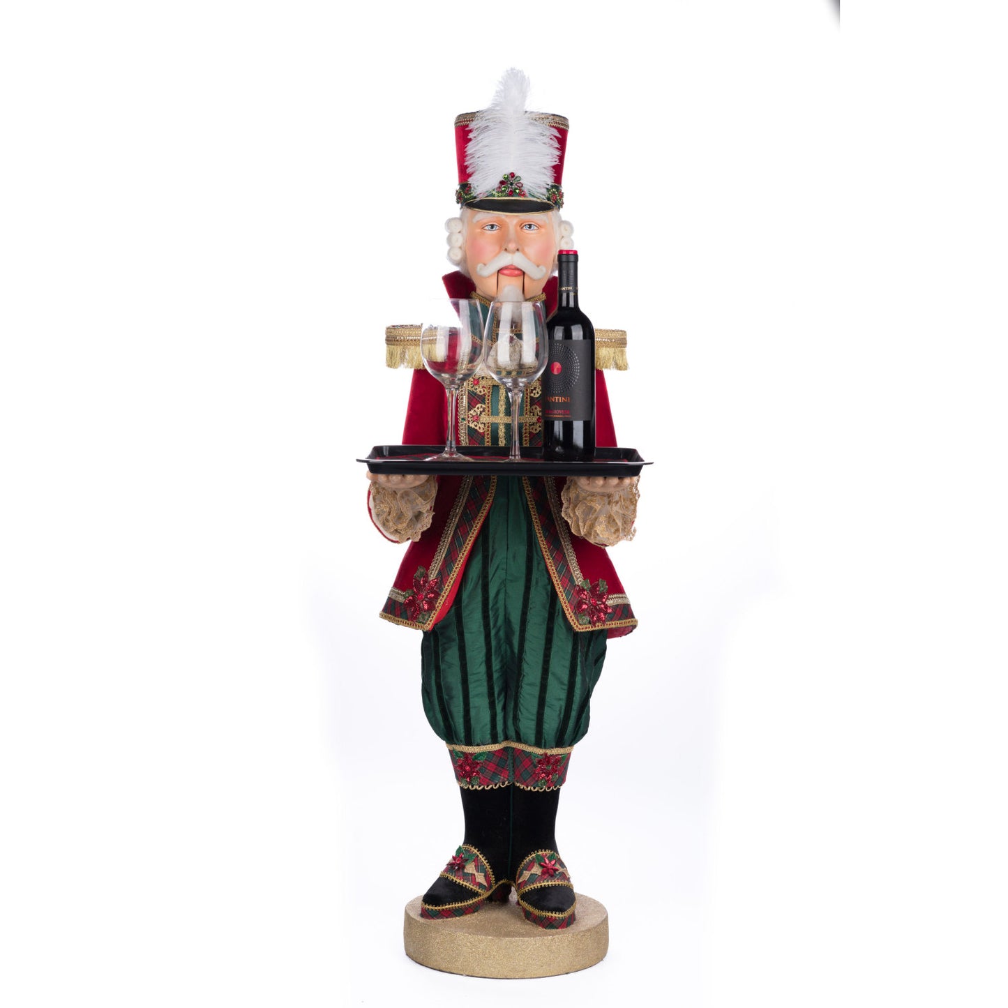 Katherine's Collection 2024 Holiday Magic Serving Magic Nutcracker, 47.5-Inch