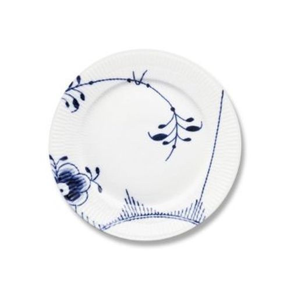 Royal Copenhagen Blue Fluted Mega Salad Plate #2, 8.75 inches, Porcelain