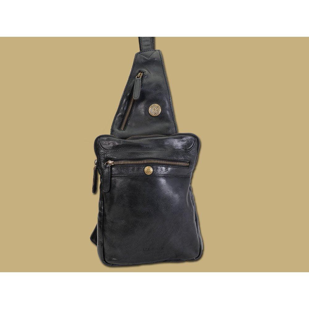 Lee River Leather Sling Bag - Irish Made