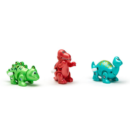 Two's Refill For Dino-Mite Walkers 36-Pieces Dinosaur Wind Up in 3 Designs