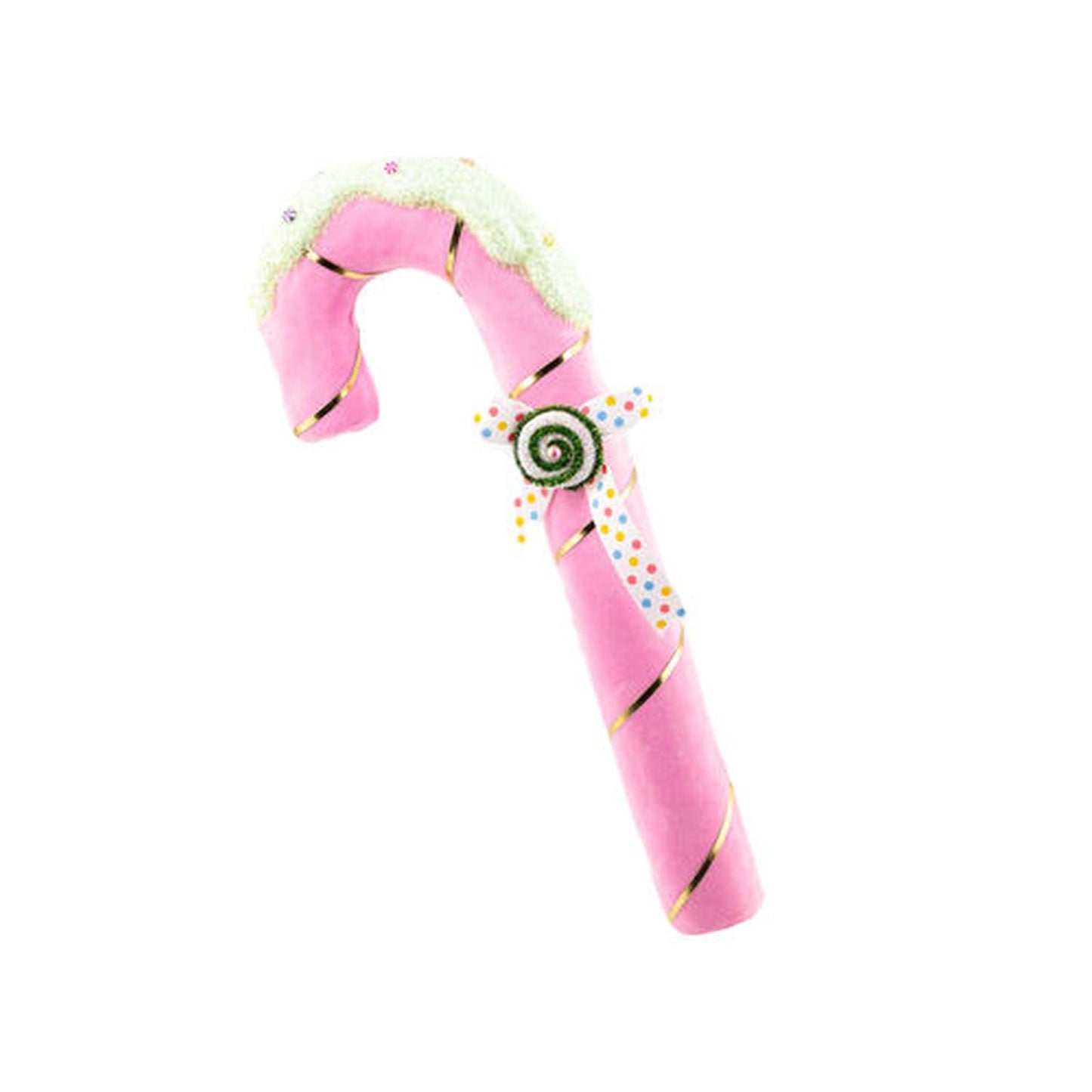 December Diamonds North Pole Sweet Shoppe 22" Pink Candy Cane