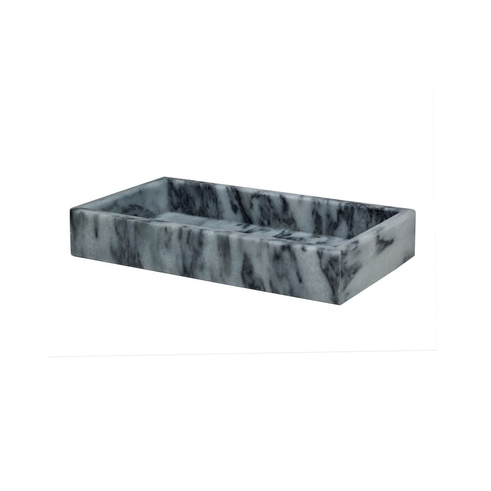Marble Crafter Mytus Collection Marble Guest Towel Tray