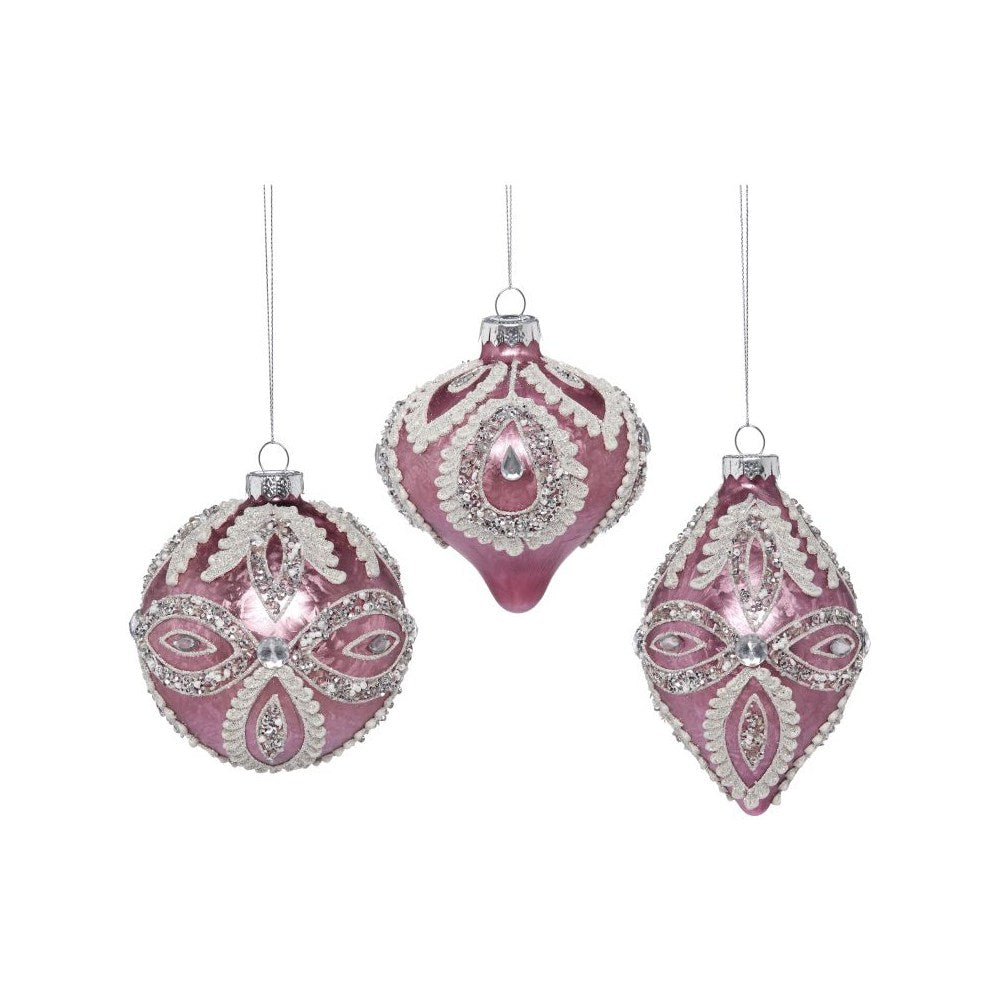 Mark Roberts 2021 Grand Jewel Ornament 4-5'', Assortment of 3
