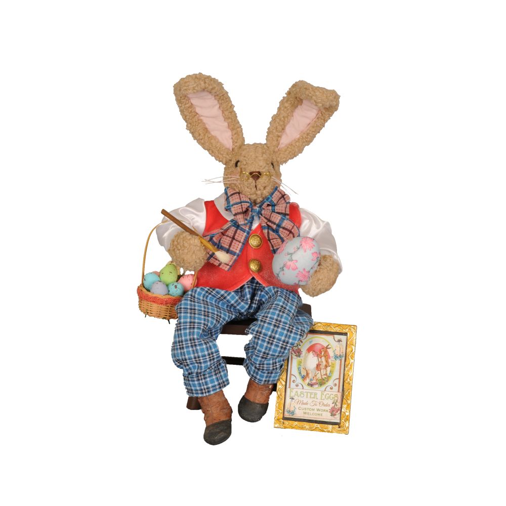 Karen Didion Artist Bunny Figurine
