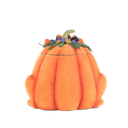Jacks And Cats 2024 Jackie The Kitty Cat Pumpkin Candy Container, 11.5-Inch