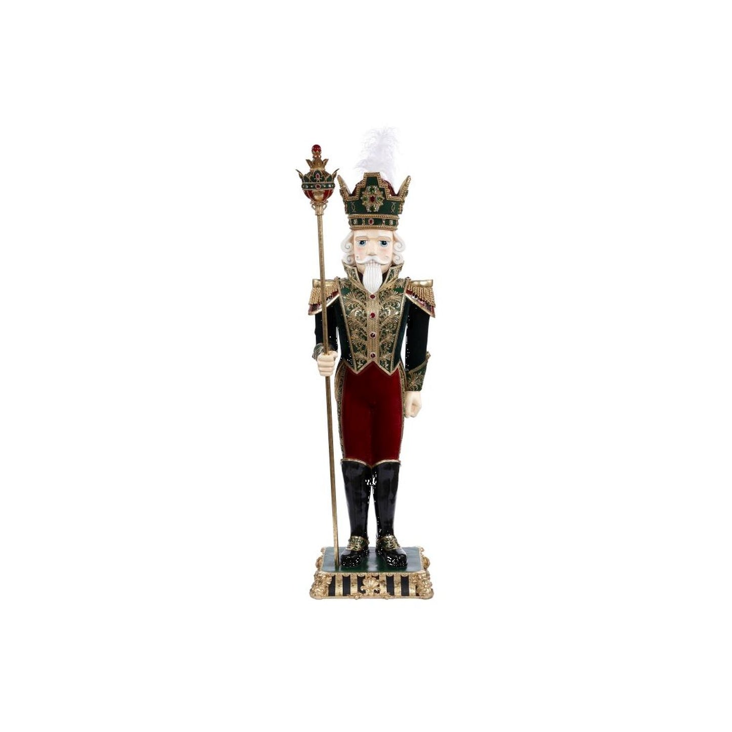 Mark Roberts 2018 Christmas Tall Nutcracker - 70 Inches, Red