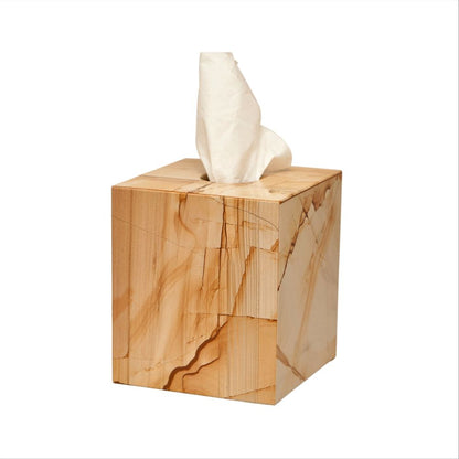 Marble Crafter Myrtus Collection Tissue Box Holder