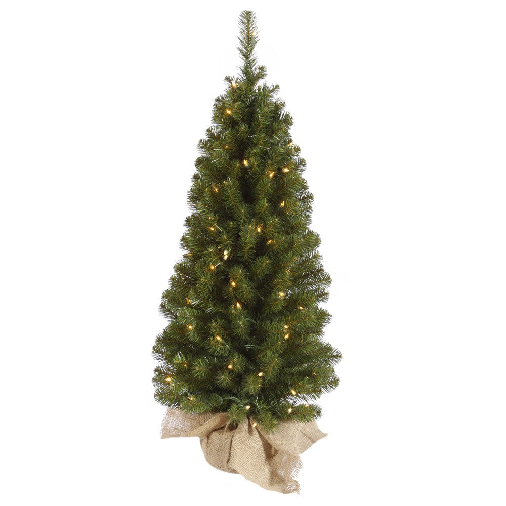Vickerman 36" Felton Pine Artificial Christmas Tree, Unlit, PVC
