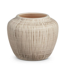 Load image into Gallery viewer, Raz Imports 2024 Natural Appeal Ribbed Vase
