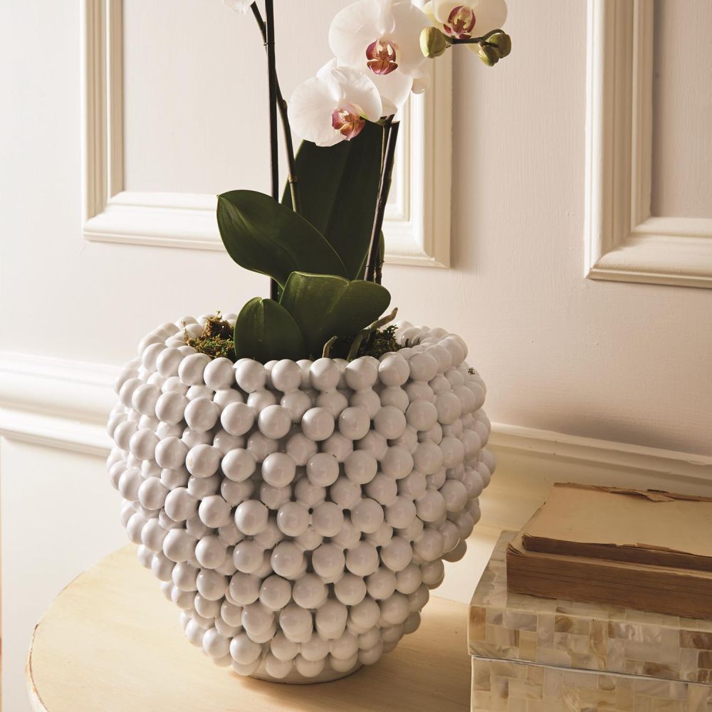 Two's Company Pompom Vase/Planter