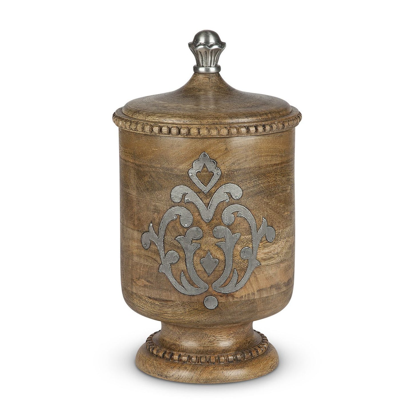Park Hill Collection Heritage Inlay Wood Canister
