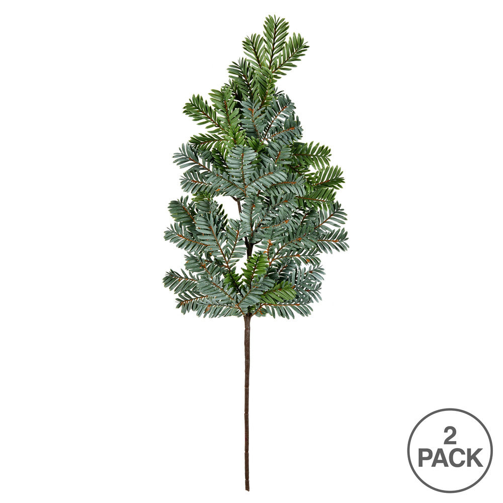Vickerman 29.5" Green Medford Pine Christmas Spray Includes 2 Sprays per Pack