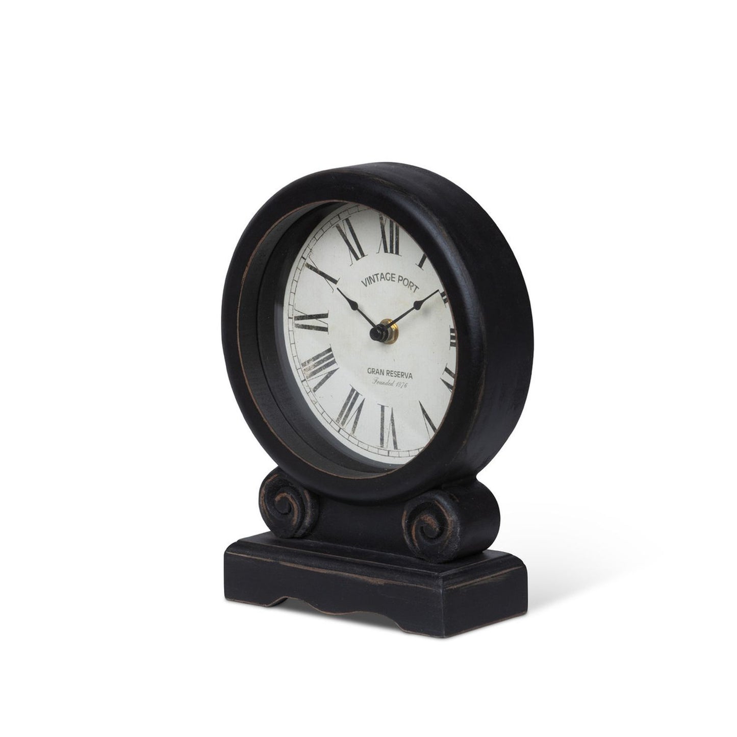Park Hill Collection Wooden Mantel Clock
