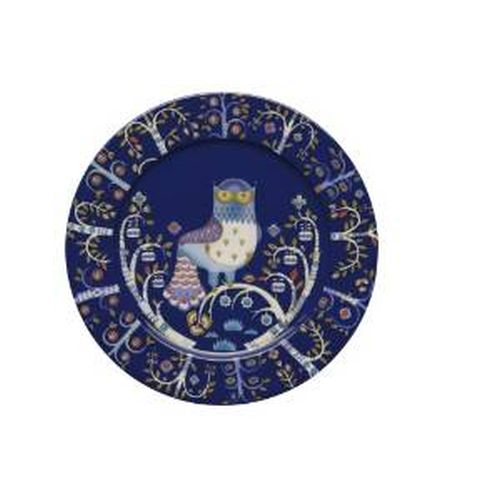Iittala Taika Plate, Flat 11.75 inches, BlueBlue, Porcelain
