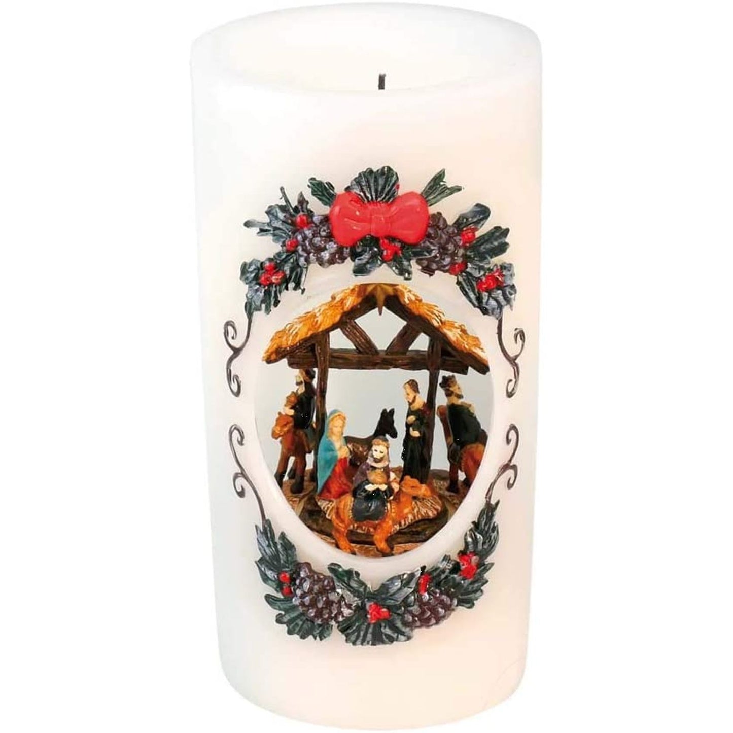 Musicbox Kingdom Candle Style Nativity
