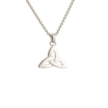 Galway Trinity Knot 925 Sterling Silver Pendant 1.83 Gms - Rhodium Plated