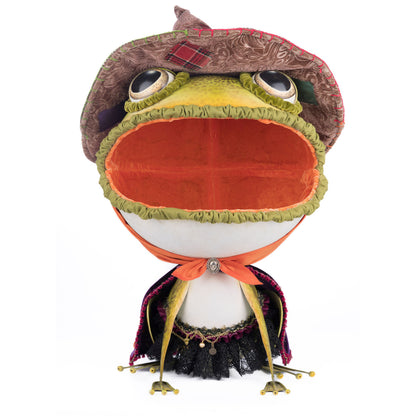 Broomstick Acres 2024 Franklin The Frog Candy Container, 22-Inch