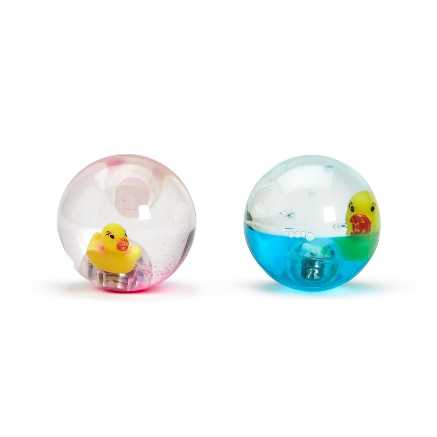 Two's Refill For Duckie 36-Pieces Light Up Glitter Bouncing Ball in 2 Colors