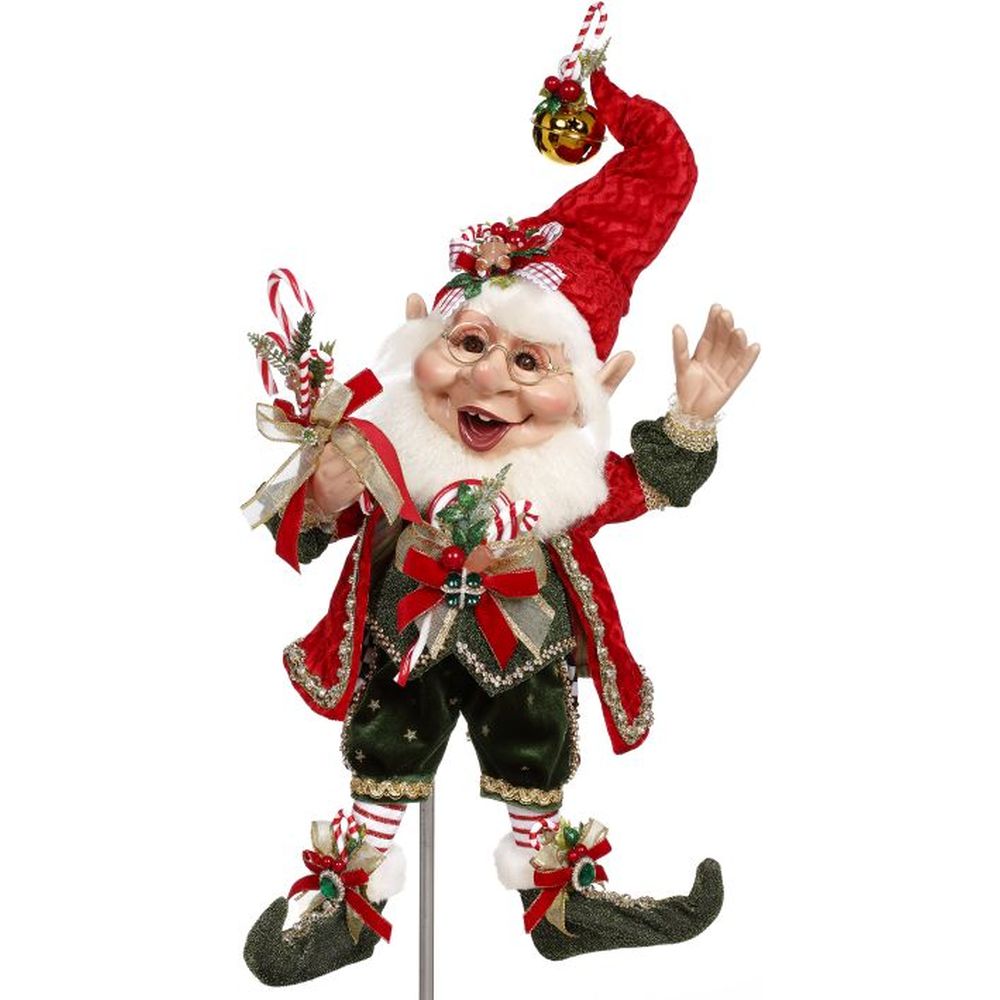 Mark Roberts Christmas 2023 Candy Cane Elf Figurine