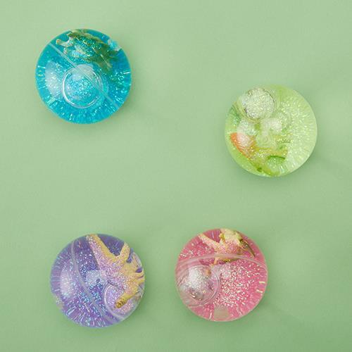 Refill For Dino-Pop 36-Pieces Led Light Up Dinosaur Bouncing Ball in 4 Designs