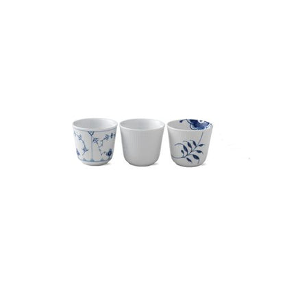 Royal Copenhagen History Mix Thermal Cups, 8.5 Oz., Set of 3, Porcelain