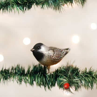 Old World Christmas Cheery Chickadee Ornament