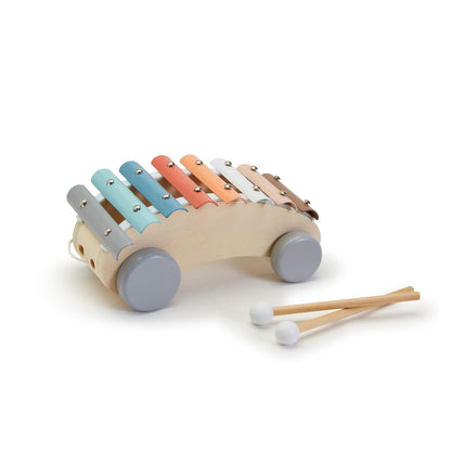 Two's Company Kids Xylophone Roller In Gift Box