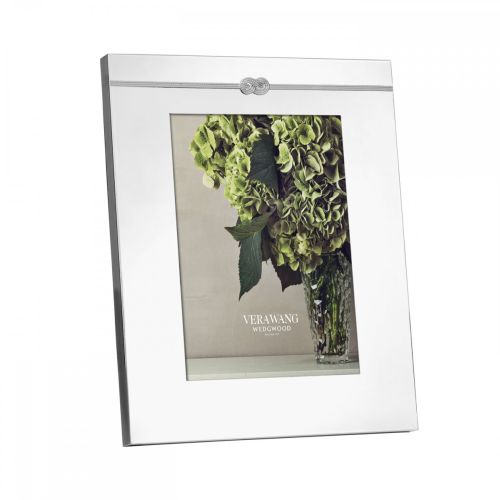 Wedgwood Vera Wang Infinity Picture Frame 8x10 Inch Silver